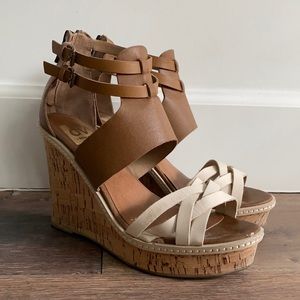 Wedge sandals